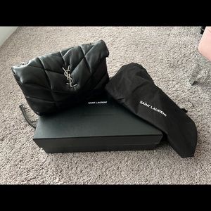 YSL lou lou mini puffer